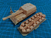 3d Printed 1/35/72 Soviet ISU-2-122 Self-propelled Anti-tank Gun Kit
